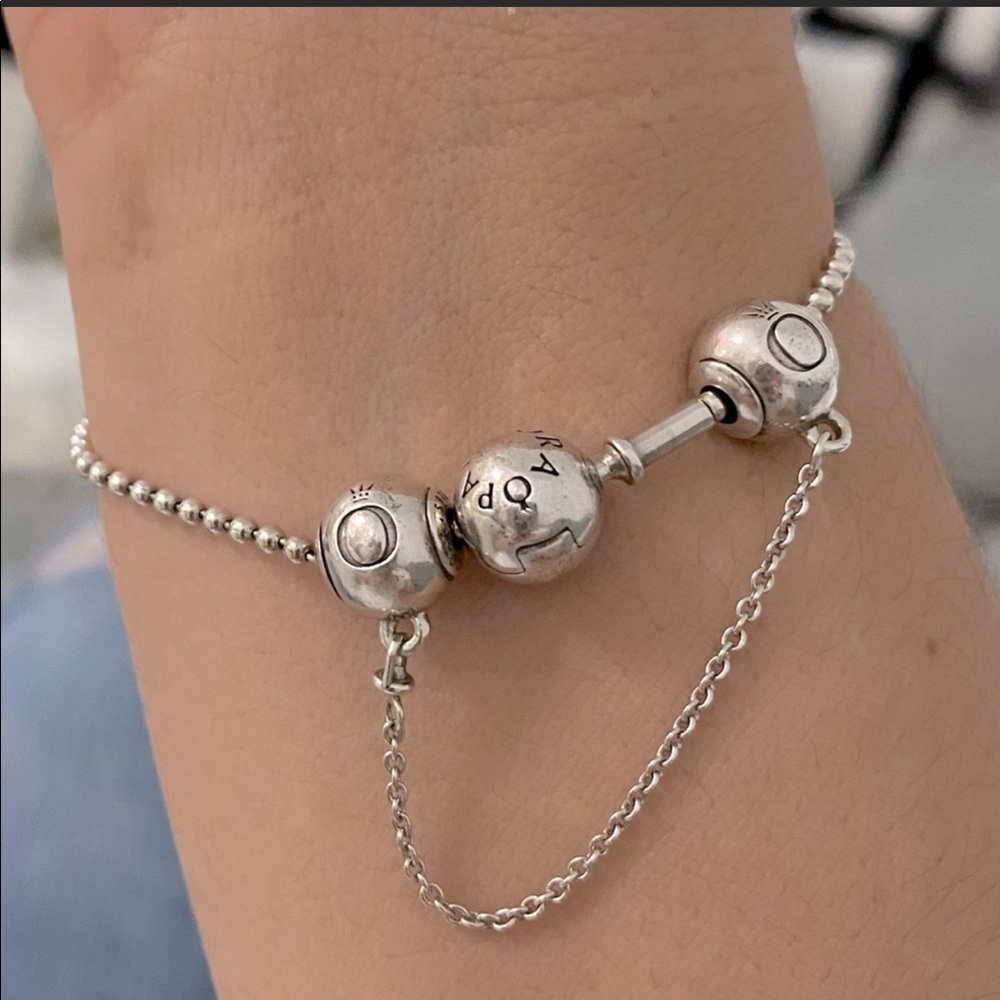 Pandora bracelet.